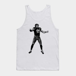 Tj Watt || Vintage Pencil Drawing Tank Top